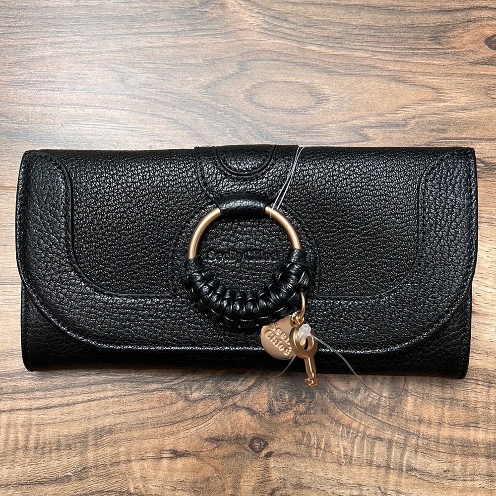 See By Chloe Black Hana Wallet